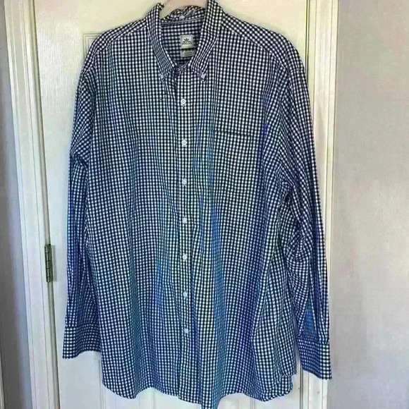 Distressed Peter Millar button down shirt. XXL - Picture 2 of 7